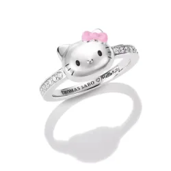 THOMAS SABO - Ring, Hello Kitty, 56, Silber