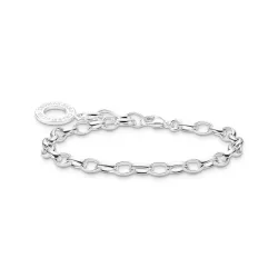 THOMAS SABO X0031-001-12 Charm-Armband aus recyceltem 925 Sterling Silber