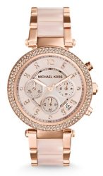 Michael Kors Uhr Parker roségoldfarben