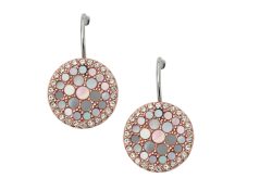 Fossil Jewels Fossil Damen Ohrstecker Disc Drop