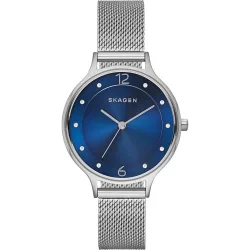 Skagen Uhr Anita Milanaise Edelstahl
