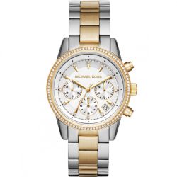 Michael Kors Uhr Chronograph Bryant Edelstahl Bicolor