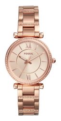 Fossil Damenuhr Carlie Edelstahl Roségold