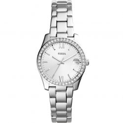 Fossil - Analoguhr, Scarlette Mini, 32mm, Silber