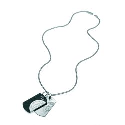 Diesel DX0289040 Halskette Double Dogtags