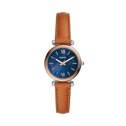 Fossil - Analoguhr, Garrett, 28mm, Braun