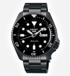 Seiko 5 Sports SRPD65K1 Automatic Titan Black Steelband