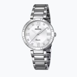 Festina - Analoguhr, Mademoiselle, 32mm, Silber
