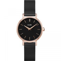 CLUSE - Analoguhr, Boho Chic Petite, 28mm, Black