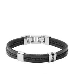 Fossil - Armband, Vintage Casual, 19.5CM, Black
