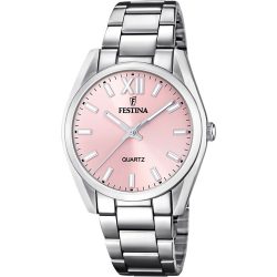 Festina - Analoguhr, Alegria, 37mm, Silber