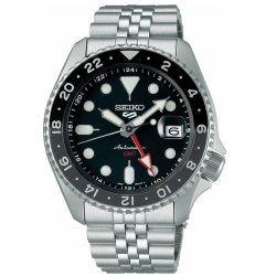 Seiko - Automatikuhr,  5 Sports, 43mm, Silber