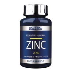 Scitec Essentials 100 Tabletten 25mg Zink