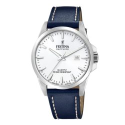 Festina Swiss Made F20025/2 Sapphire Silber Herrenuhr
