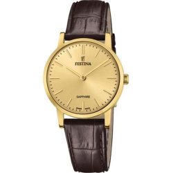 Festina Swiss Made F20017/2 Sapphire, Champagner Damenuhr