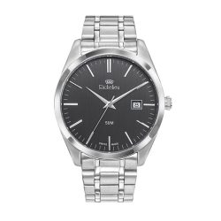 Richelieu - Analoguhr, Sport, 42mm, Silber