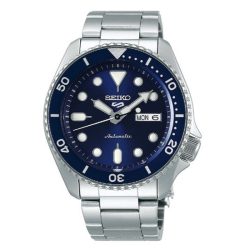 Seiko - Automatikuhr,  5 Sports, 43mm, Silber