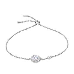 Fossil Jewels Fossil Damen Armband Sterlingsilber und Perlmutt