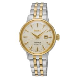 Seiko Presage SRE010J1 Automatik Damenuhr mit Goldauflage