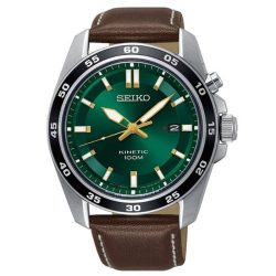 Seiko - Solaruhr,  Kinetic, 43mm, Braun