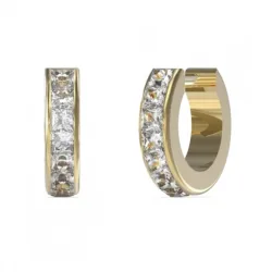Guess - Ohrringe, Huggie Me, 11mm, Gold