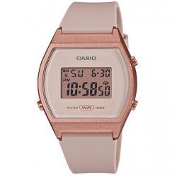 CASIO - Digitaluhr, Vintage Edgy, 38mm, Rosa