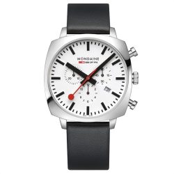 Mondaine - MSL.41410.LBV.SET Cushion Chrono, One Size
