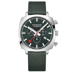 Mondaine - MSL.41460.LF.SET Cushion Chrono, One Size