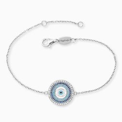 Engelsrufer - Armband, Lucky Eye, 19cm, Silber