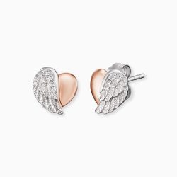 Engelsrufer ERE-LILHEARTWINGBI Heart Damen Ohrstecker