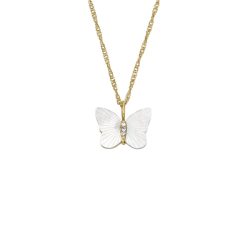 Fossil - Halskette + Anhänger, Jewelry, 40.5CM, Gold