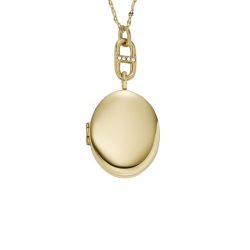 Fossil - Halskette + Anhänger, Jewelry, 40.5CM, Gold