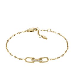 Fossil - Armband, Heritage, 19cm, Goldfarben