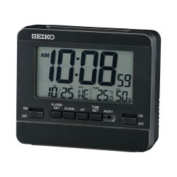 Seiko QHL086K LCD-Wecker