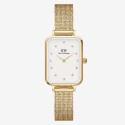 Daniel Wellington DW00100599 Quadro Lumine Evergold Damenuhr