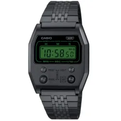CASIO - Digitaluhr, Vintage Edgy, 40mm, Black
