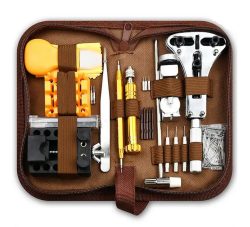 Havetime - 149-teiliges Uhrenreparatur Werkzeugset, Charcoal Black, One Size