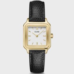Cluse CW11805 Gracieuse Petite Black Lizard Damenuhr