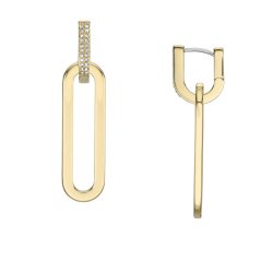 Fossil - Ohrstecker, Heritage, One Size, Goldfarben