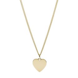 Fossil - Halskette, Drew, 45.5CM, Goldfarben