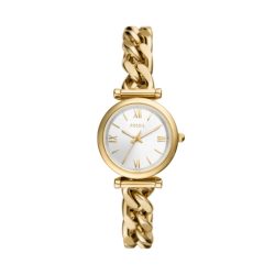 Fossil - Analoguhr, Carlie, 28mm, Gold