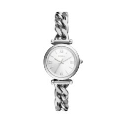 Fossil - Analoguhr, Carlie, 28mm, Silber