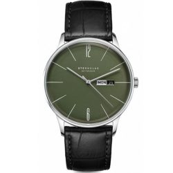 Sternglas S01-BE08-HE04 Berlin Olivgrün Herrenuhr