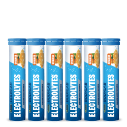 Electrolytes - 6 x 20 Brausetabletten - Orange Flavouring