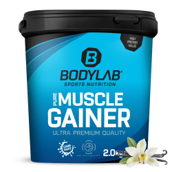 Pure Muscle Gainer - 2000g - Vanille