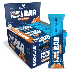 Prime Crunchy Protein Bar Plus - 12x65g - Salted Caramel