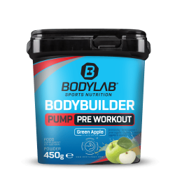 Bodybuilder Pump Pre Workout - 450g - Green Apple