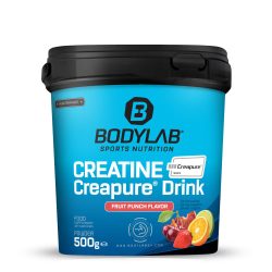 Creatine Creapure® Drink - 500g - Fruit Punch Flavor