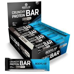 Crunchy Protein Bar Deluxe - 12x65g - Cookie Cream Flavouring