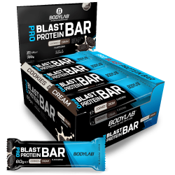 Pro Blast Protein Bar - 12x60g - Cookies & Cream Flavouring